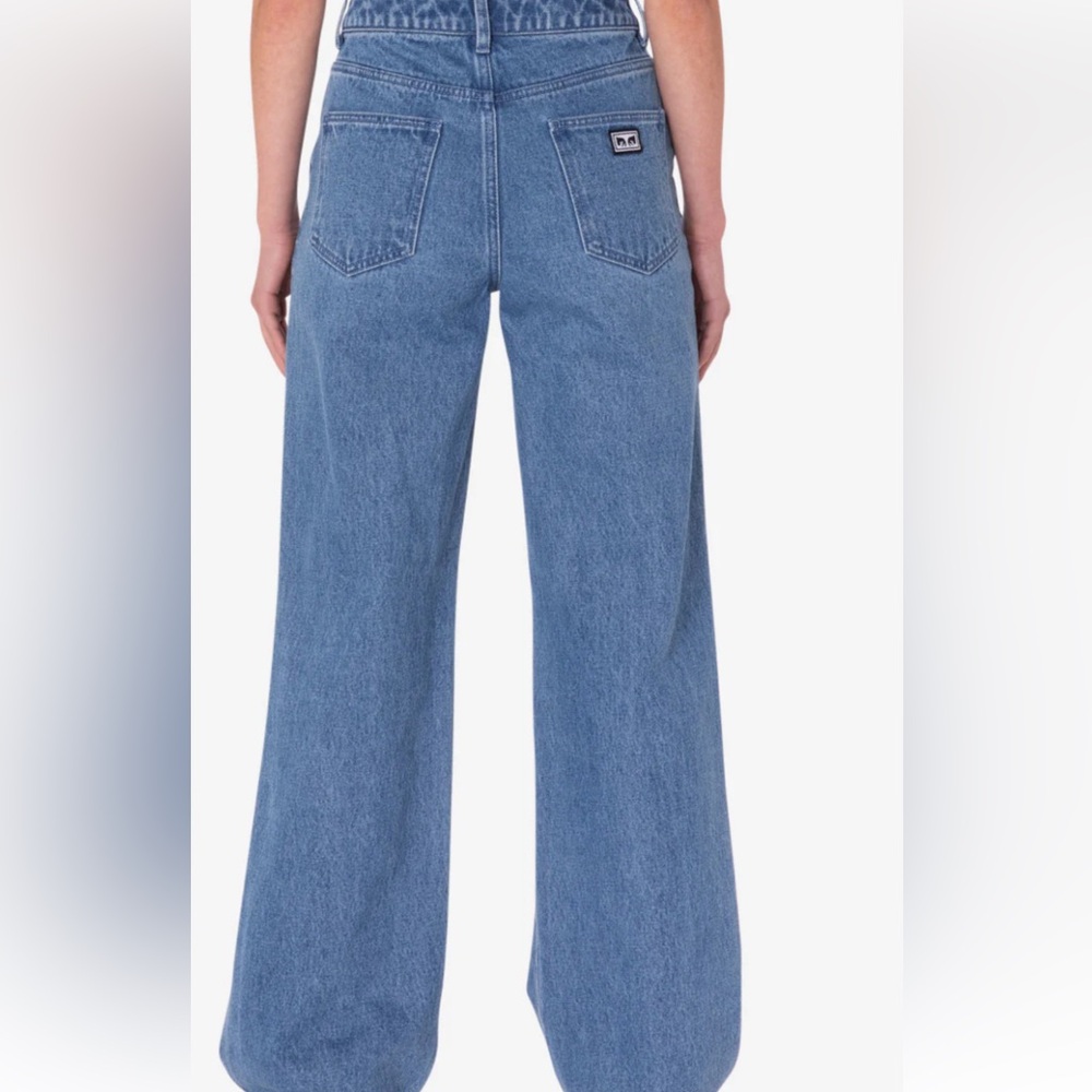 Classic Blue Wide-Leg Obey Jeans